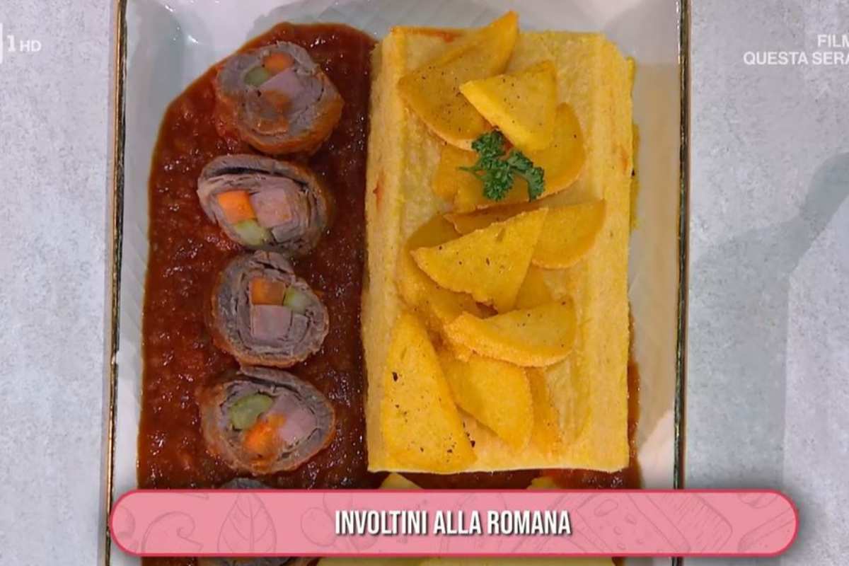 involtini e polenta