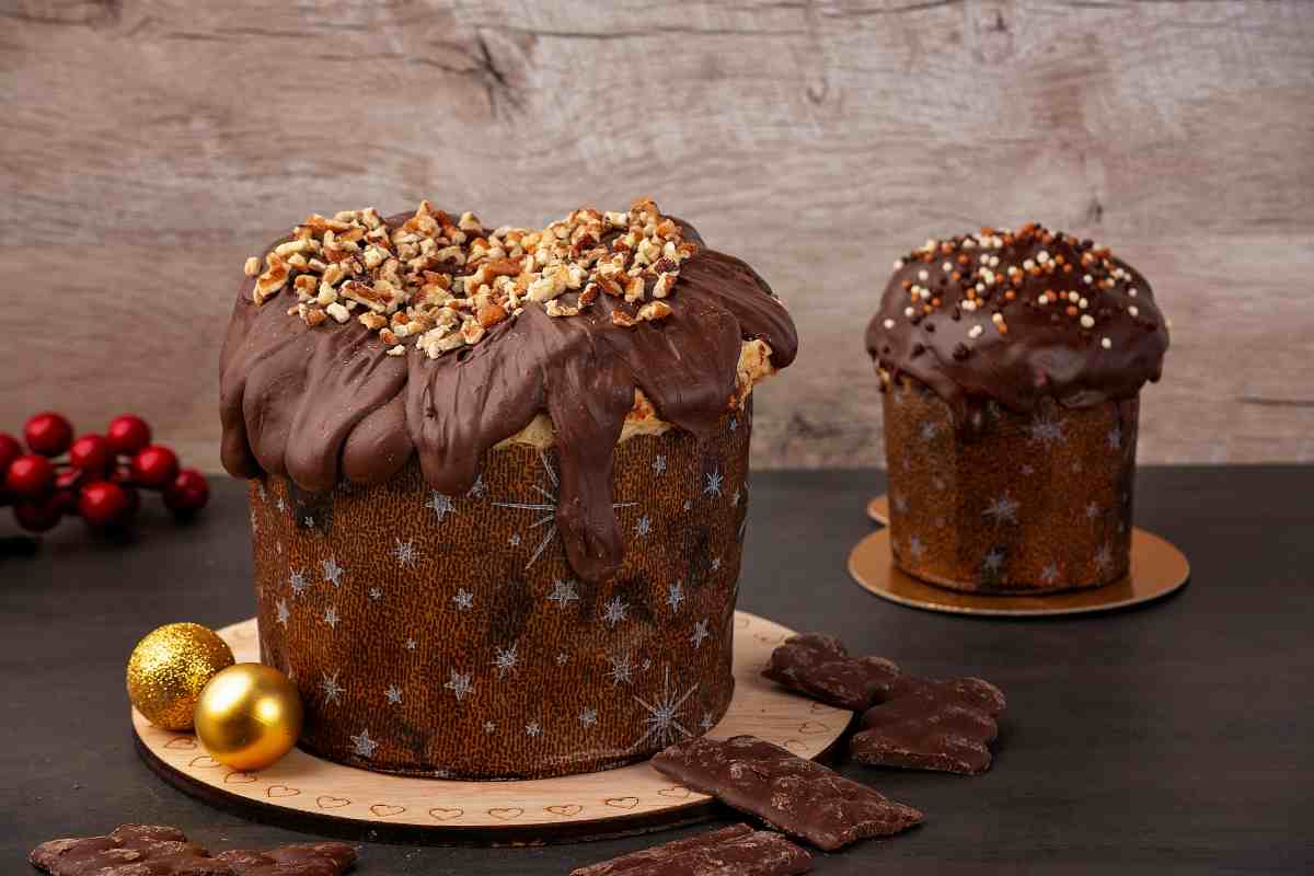 panettone al cioccolato