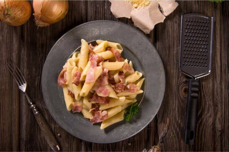 Pasta con pancetta