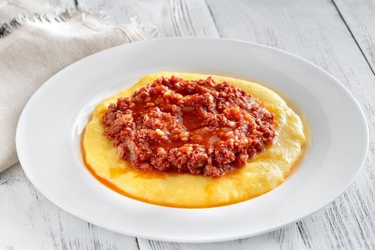 Polenta con ragù