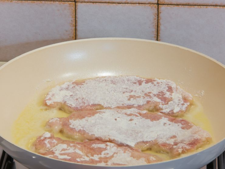 scaloppine in padella