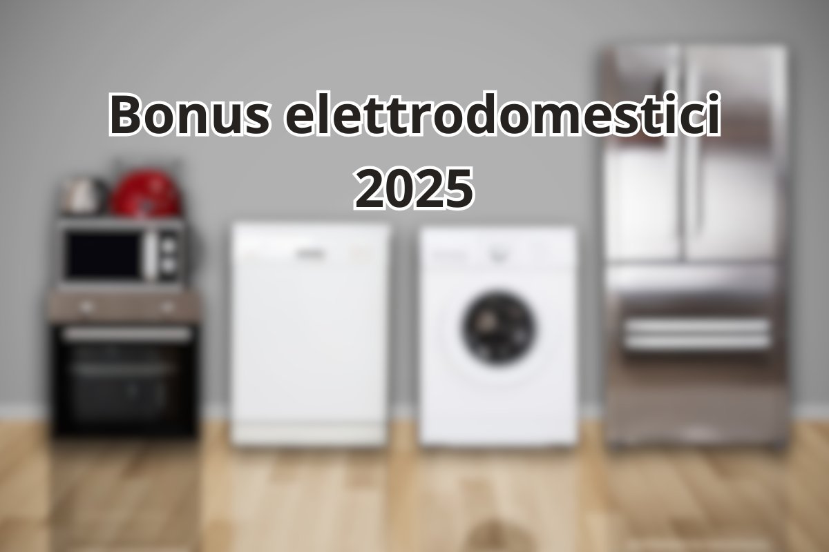 Bonus elettrodomestici 2025