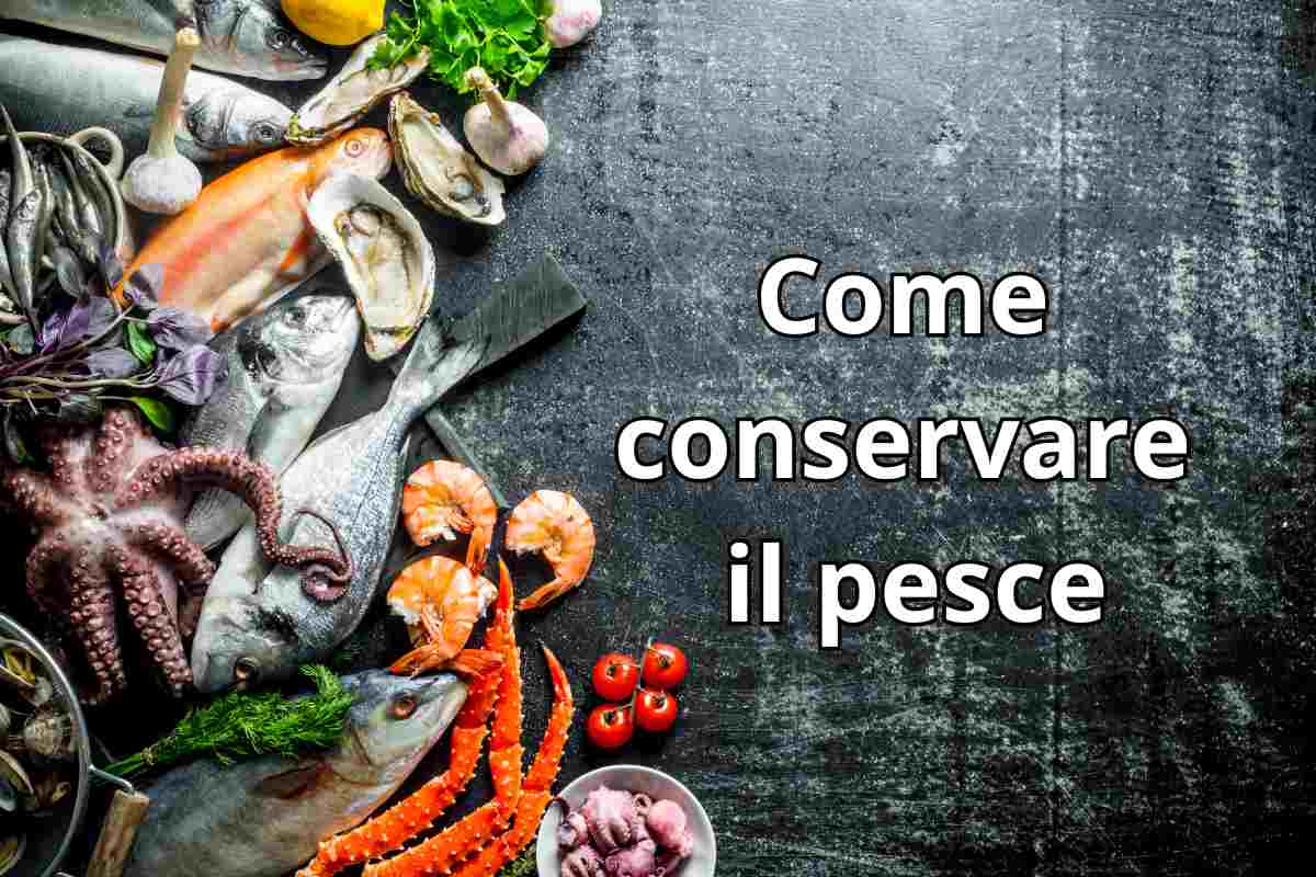 Come conservare il pesce