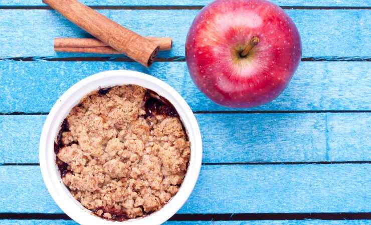 Crumble di mele 