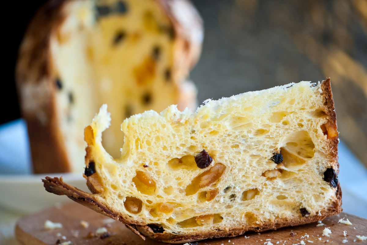 Panettone fetta