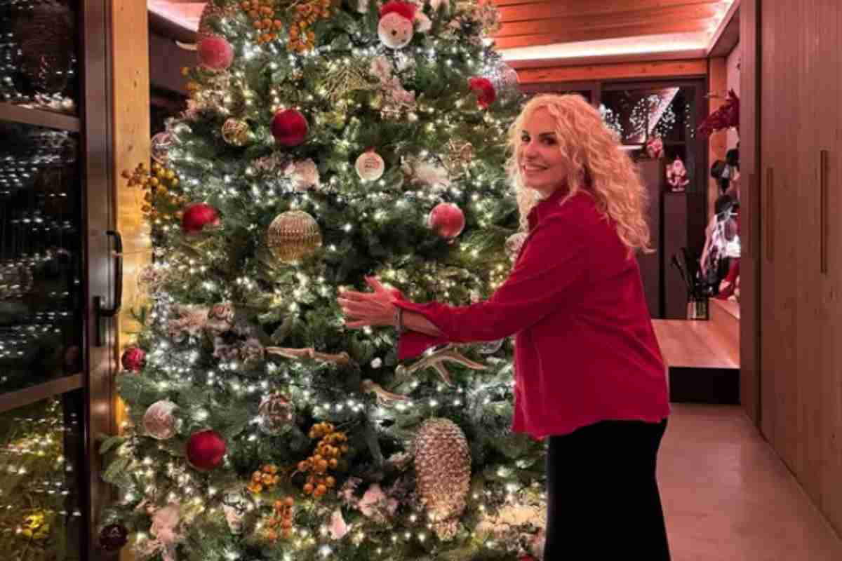 antonella clerici albero di natale