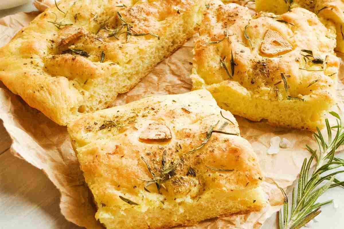 focaccia semplice