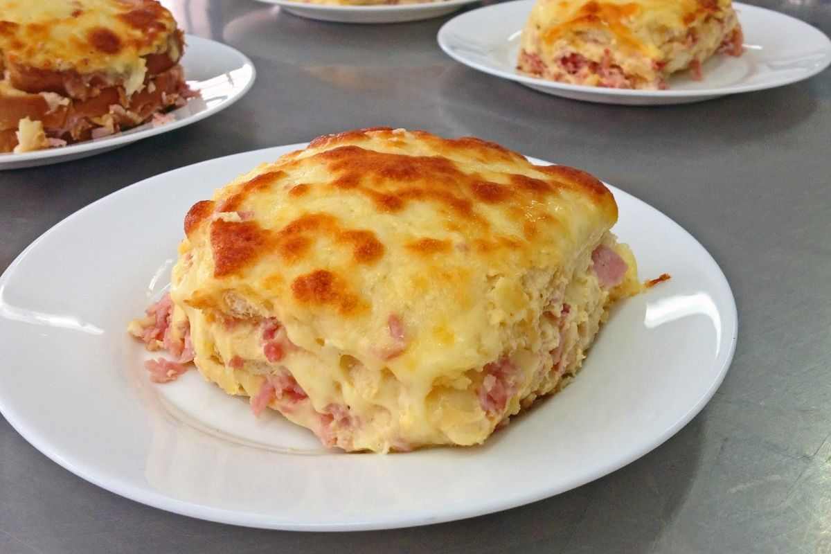 lasagna al prosciutto