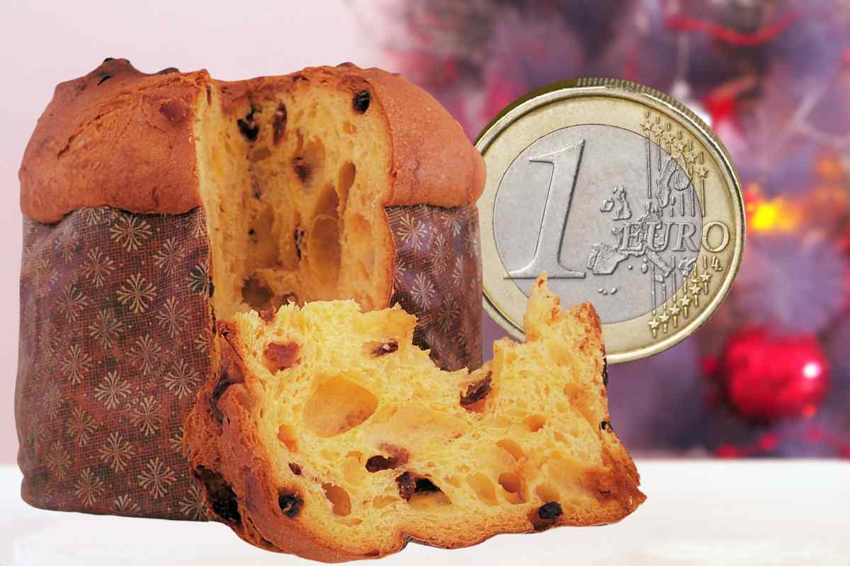 panettone, 1 euro