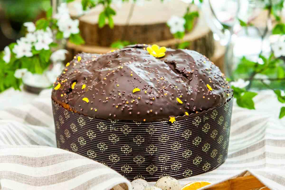 panettone al cioccolato