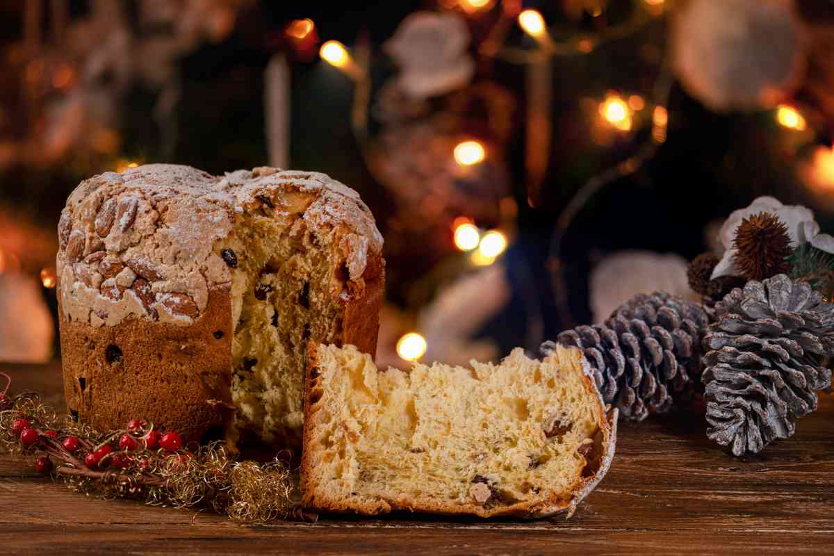 Panettone natalizio