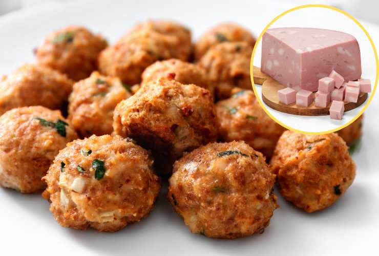 polpette carne e mortadella