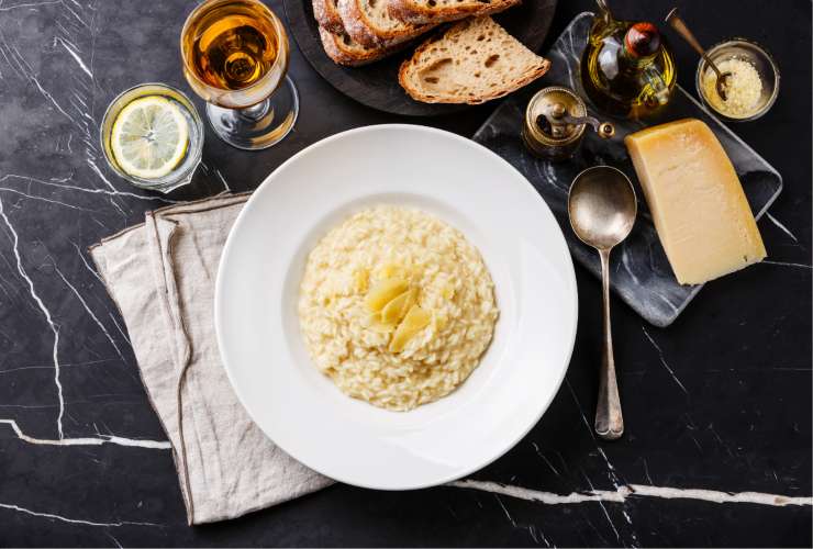 risotto allo champagne