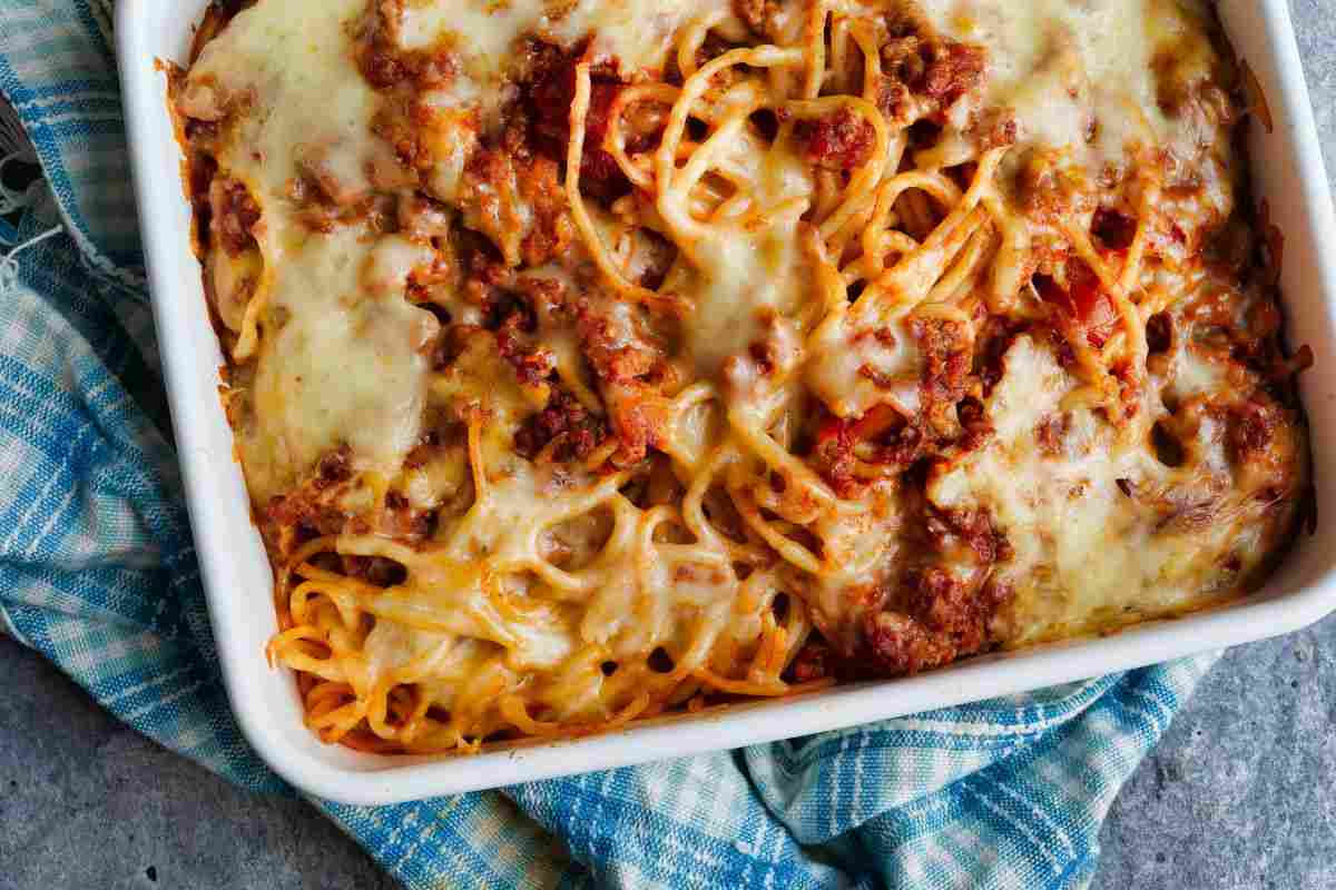 spaghetti al forno