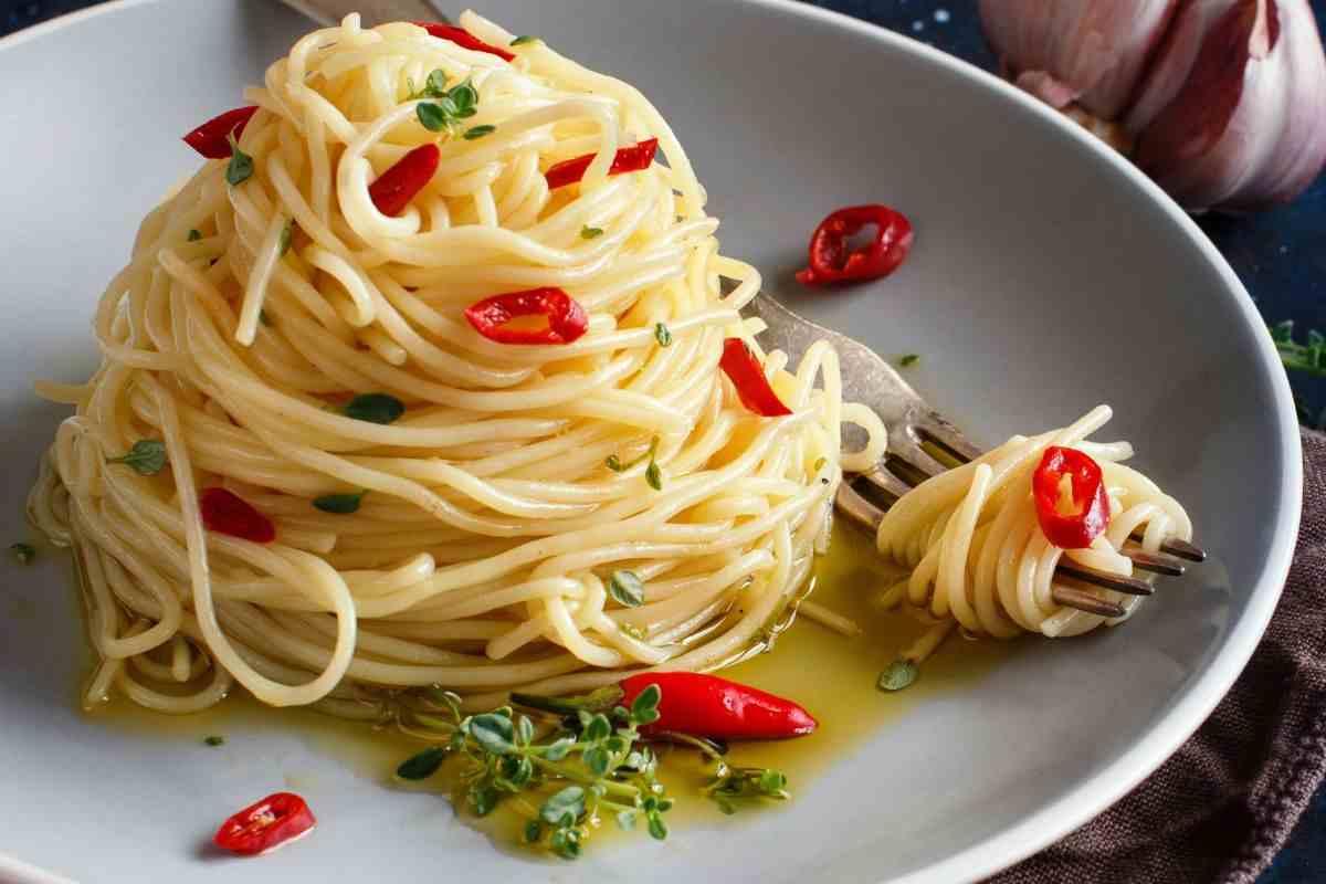 spaghetti al peperoncino