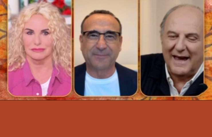 Antonella Clerici Carlo Conti Gerry Scotti