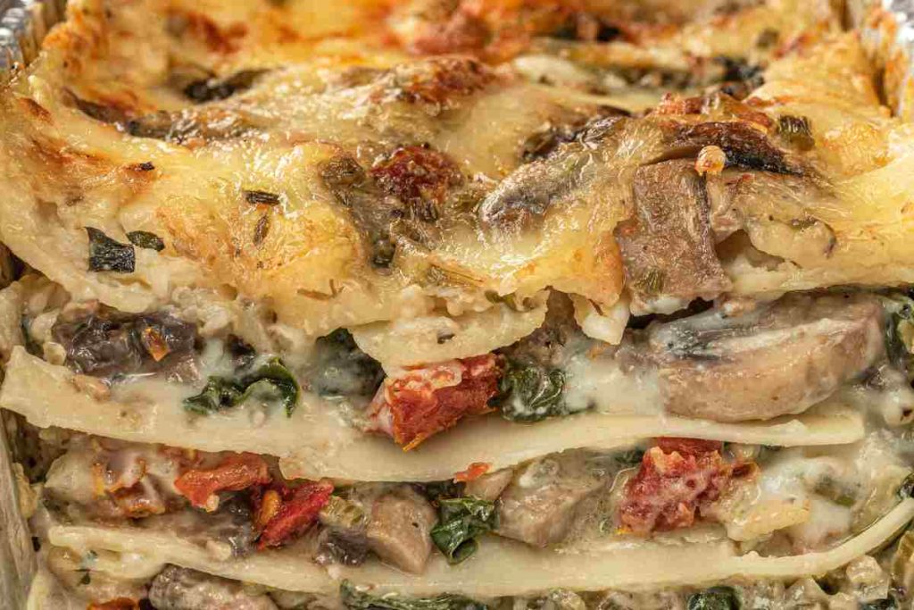 Lasagna vegetariana senza besciamella