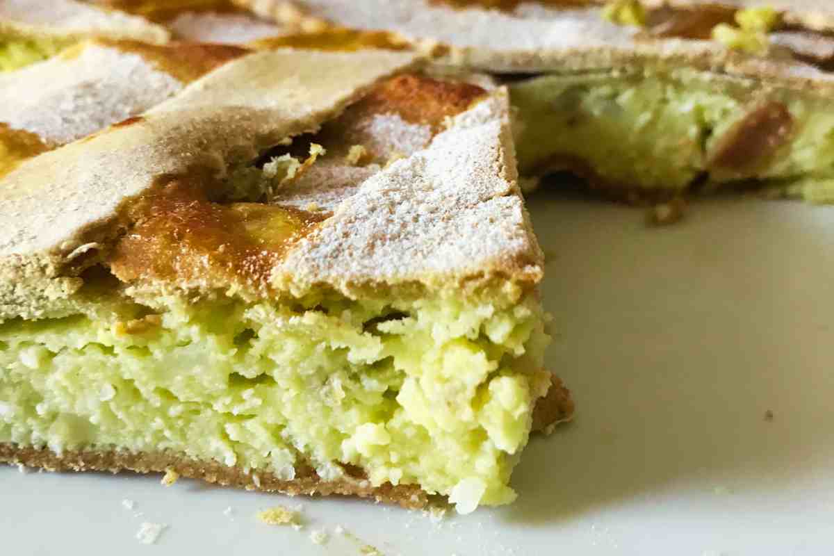 Pastiera al pistacchio