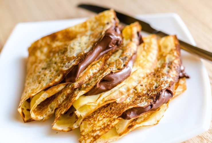 crepes alla nutella