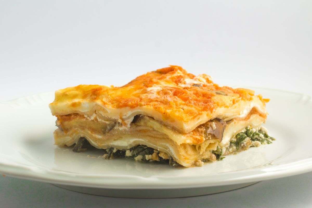 lasagna bianca con verdure