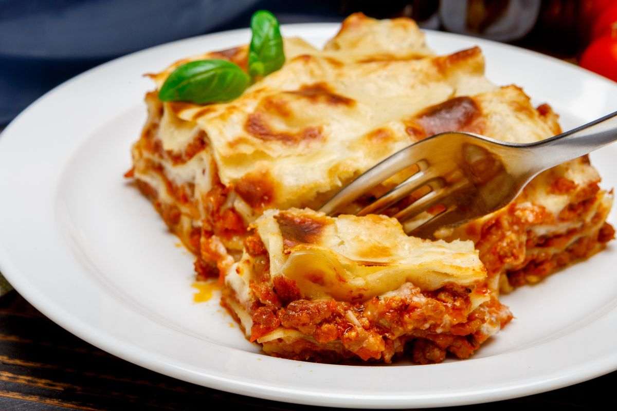 lasagne con sugo