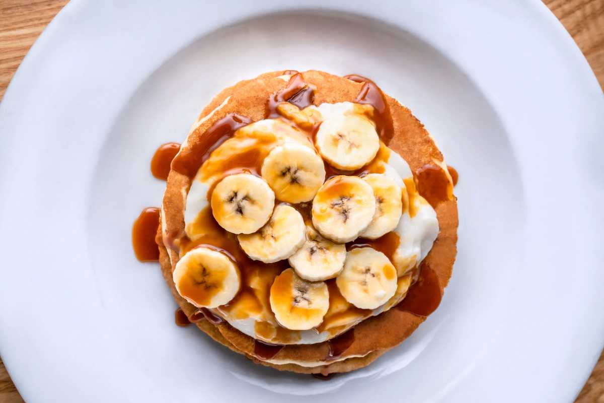 Pancake con banana