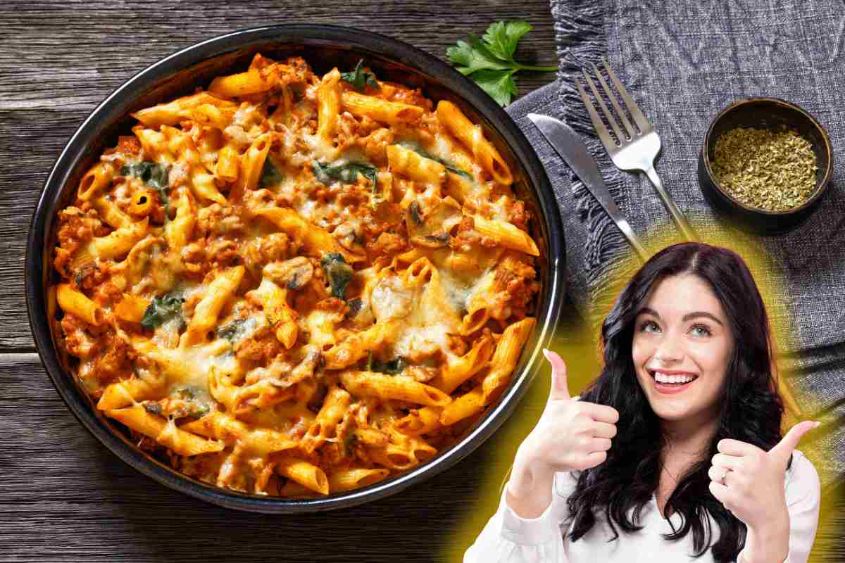 pasta al forno donna