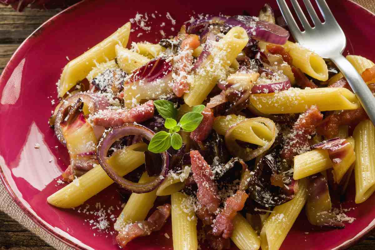 pasta al radicchio