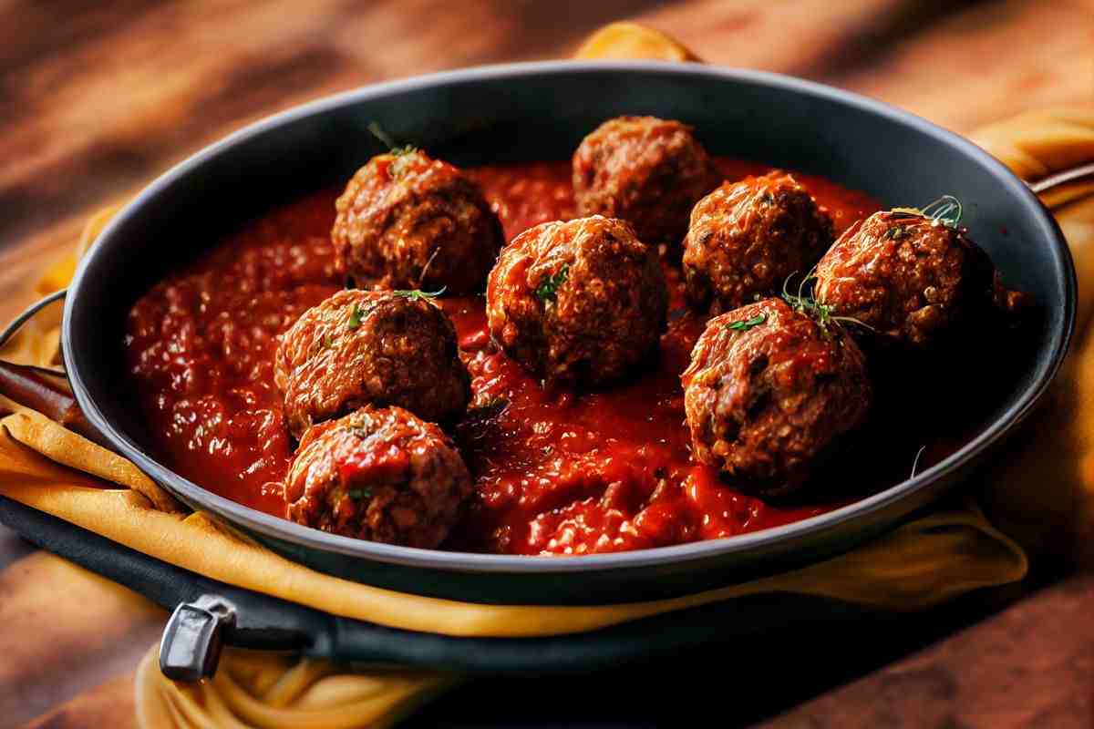 polpette al sugo in padella