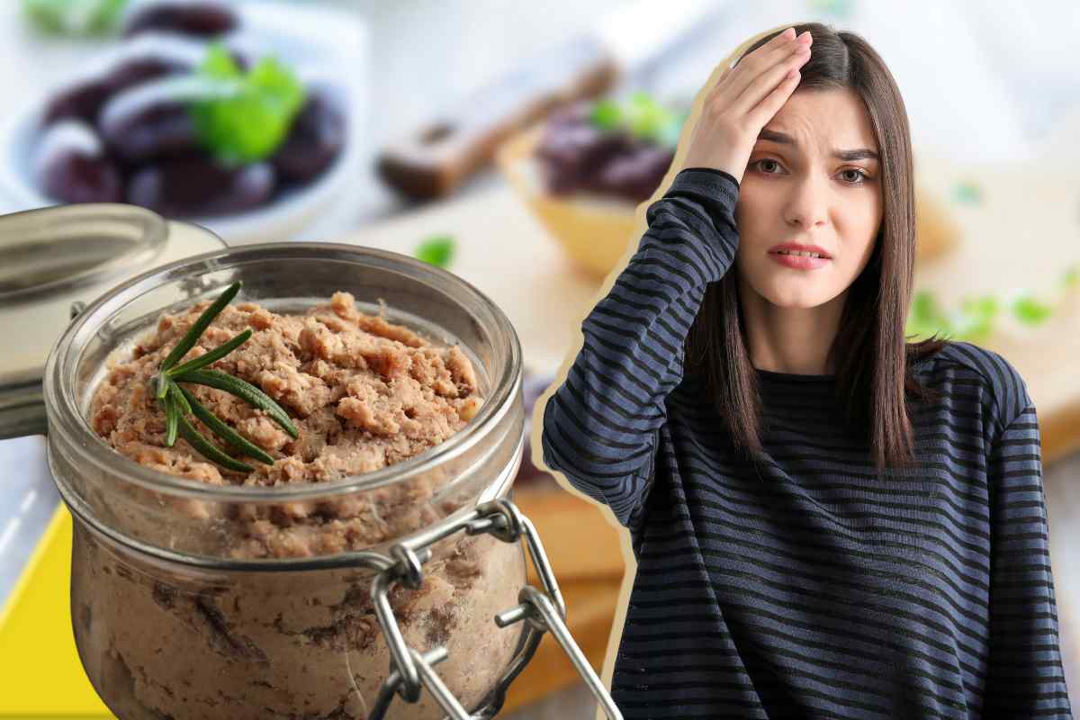 Ragazza e paté