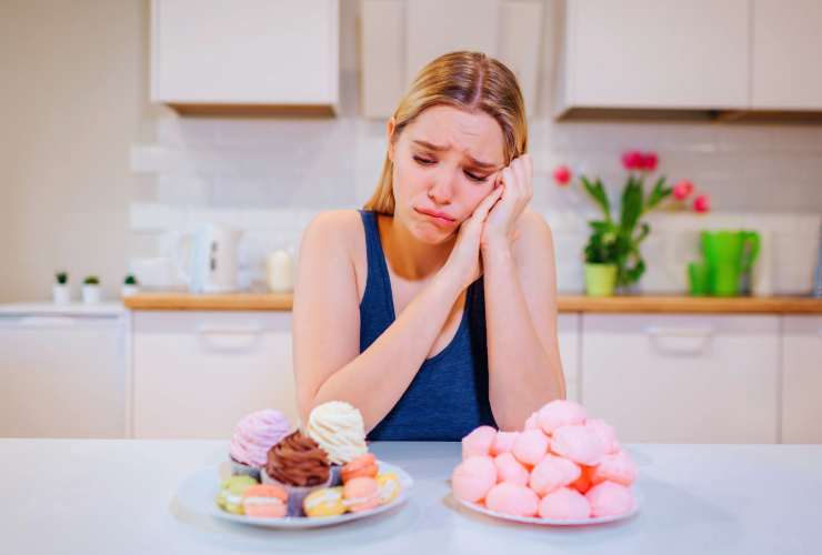 resistere alla tentazione di mangiare