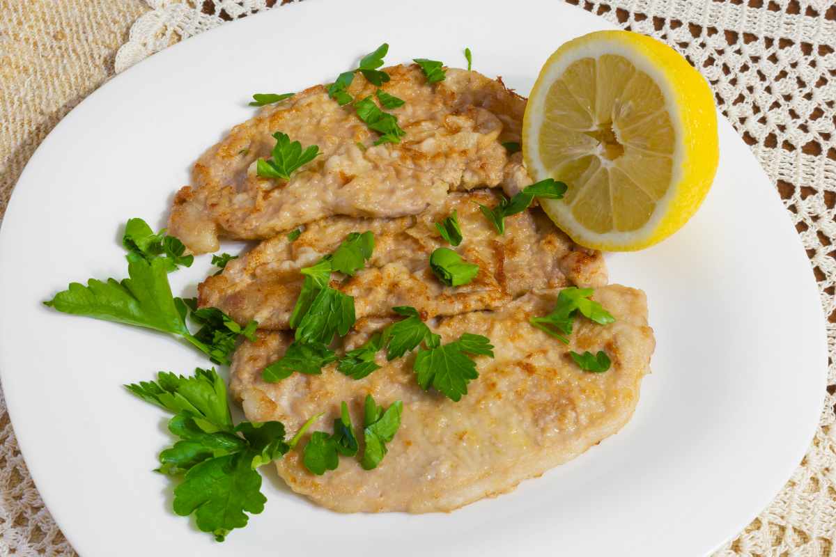 Scaloppine al limone