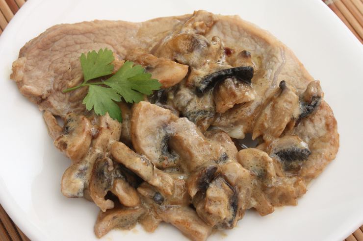 Scaloppine alla panna