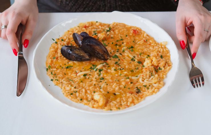 risotto di pesce