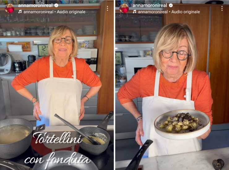 Anna Moroni fa i tortellini