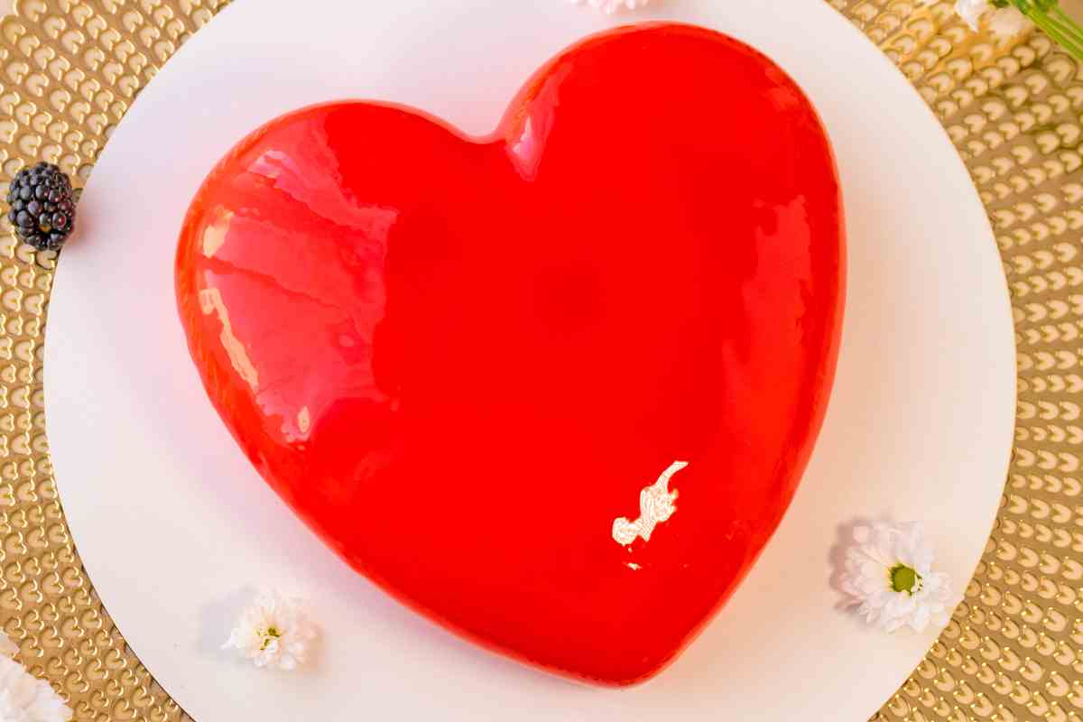 Torta cuore di San Valentino