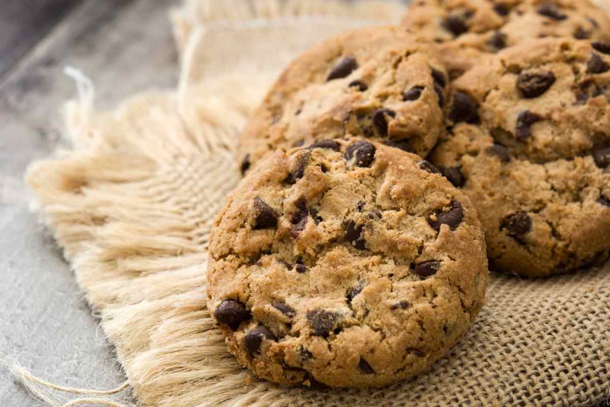 Biscotti con cioccolato