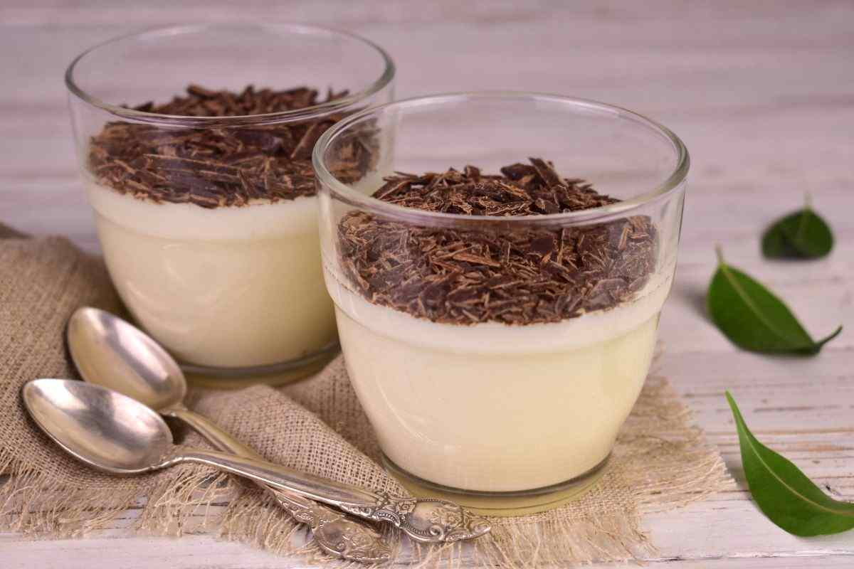 budino vaniglia e cioccolato