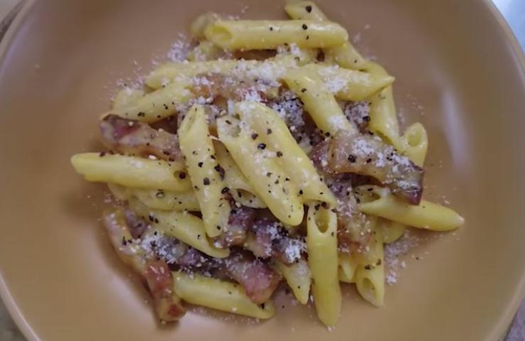 penne carbonara