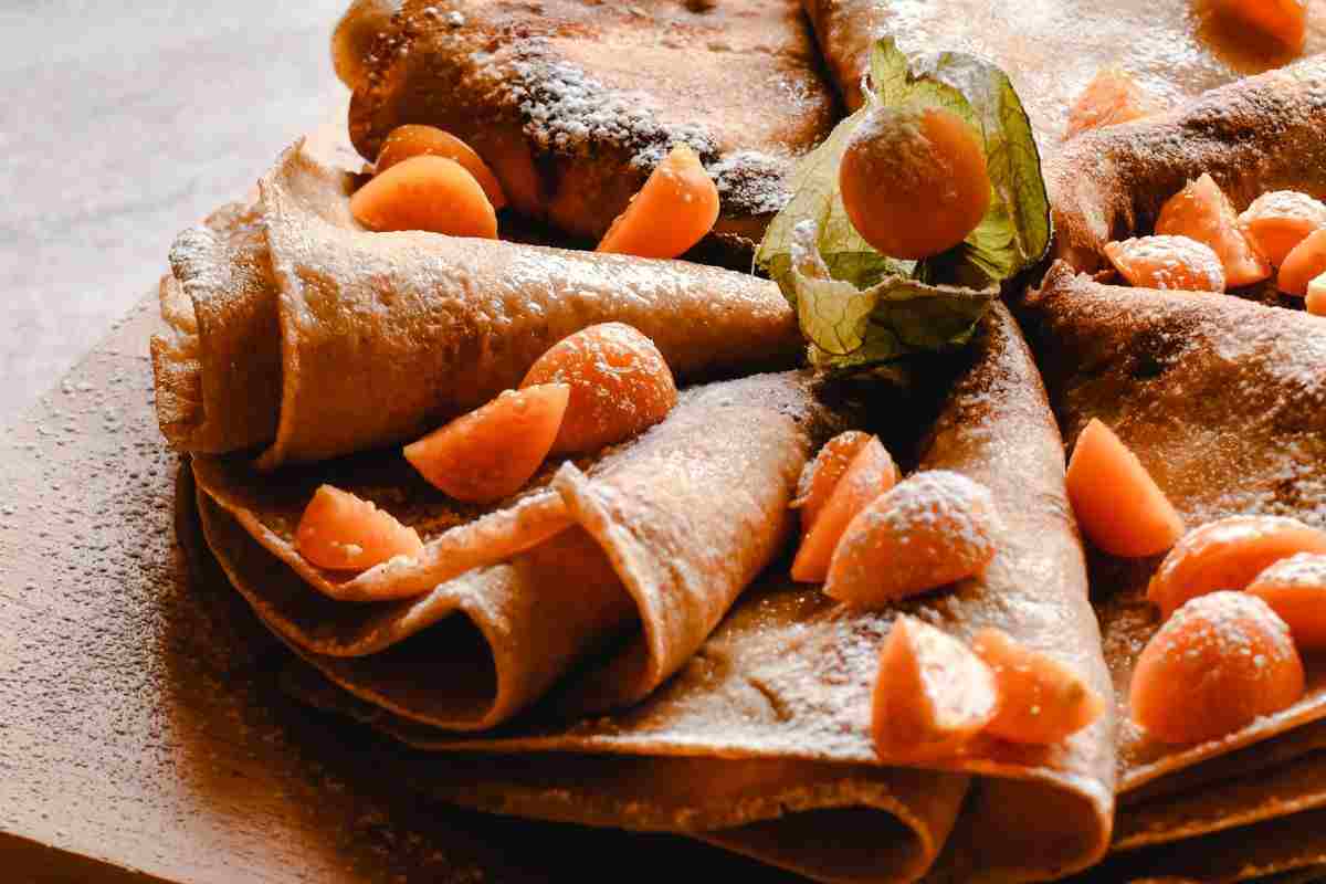 crepes con frutta