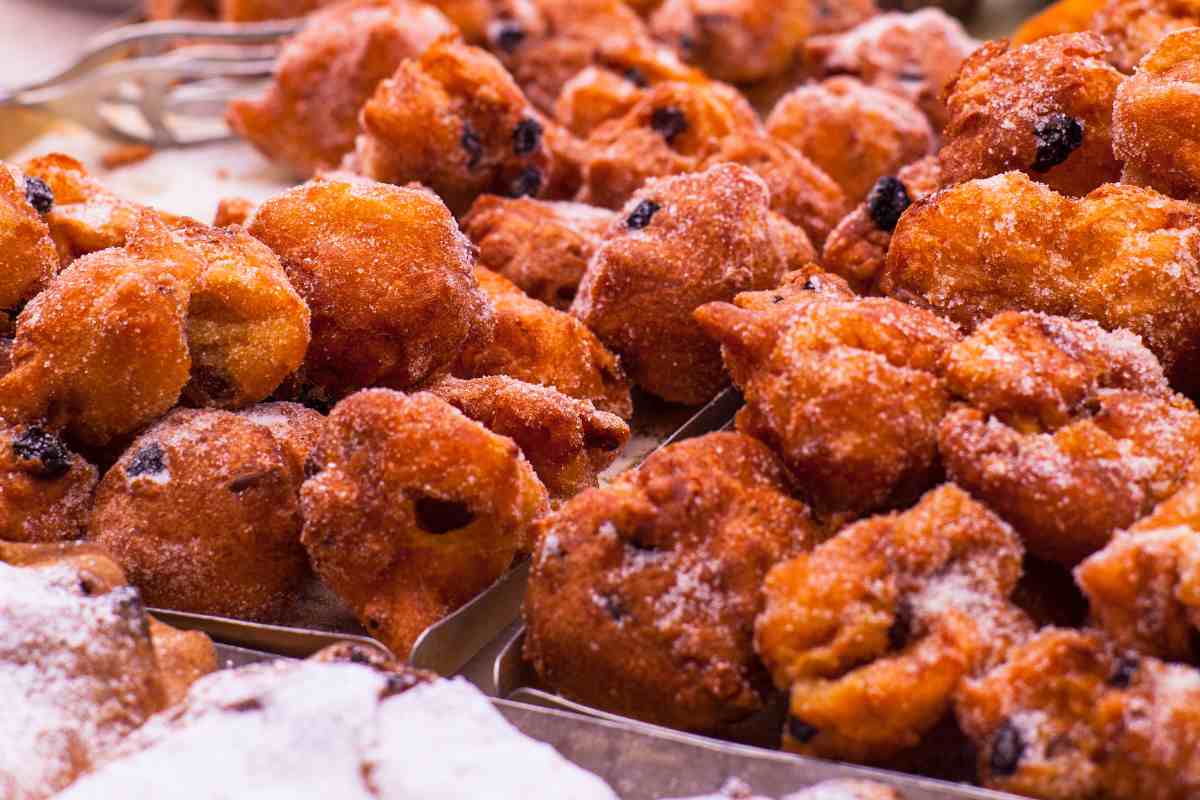 frittelle con uvetta