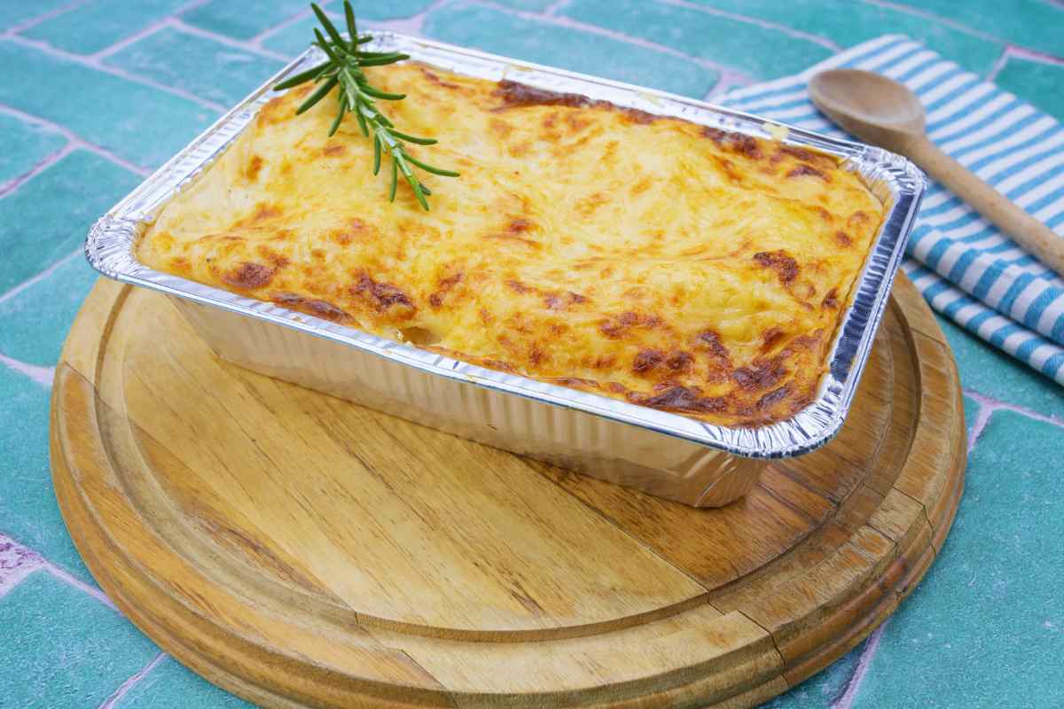 lasagna in teglia