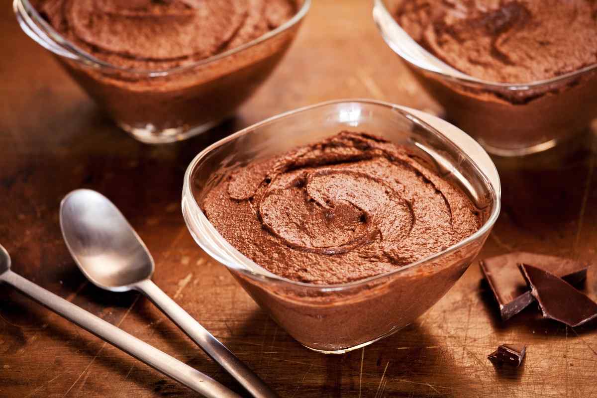 mousse al cioccolato