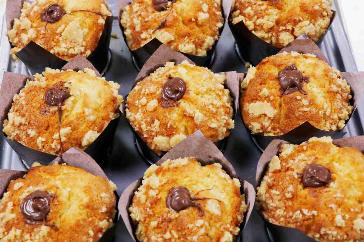 Muffin con cuore alla Nutella, il dolce da preparare in poco tempo per grandi e bambini