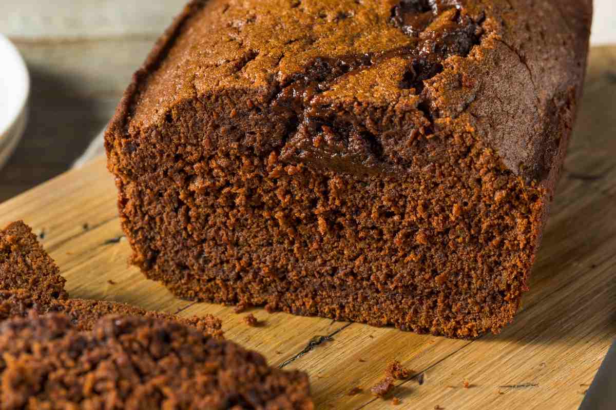 plumcake al cacao