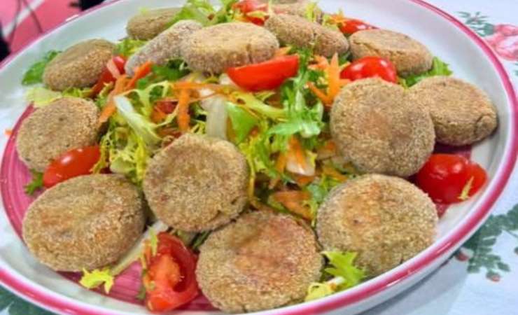 polpette con insalata