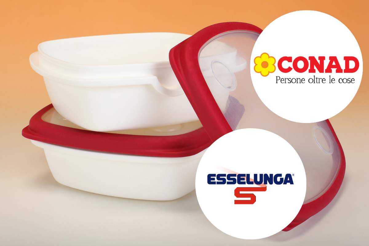 tupperware esselunga e conad