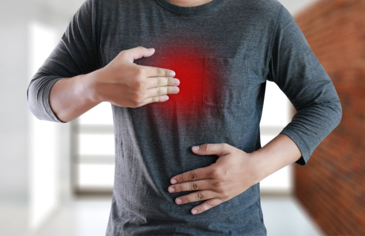 Reflusso gastrico rappresentazione