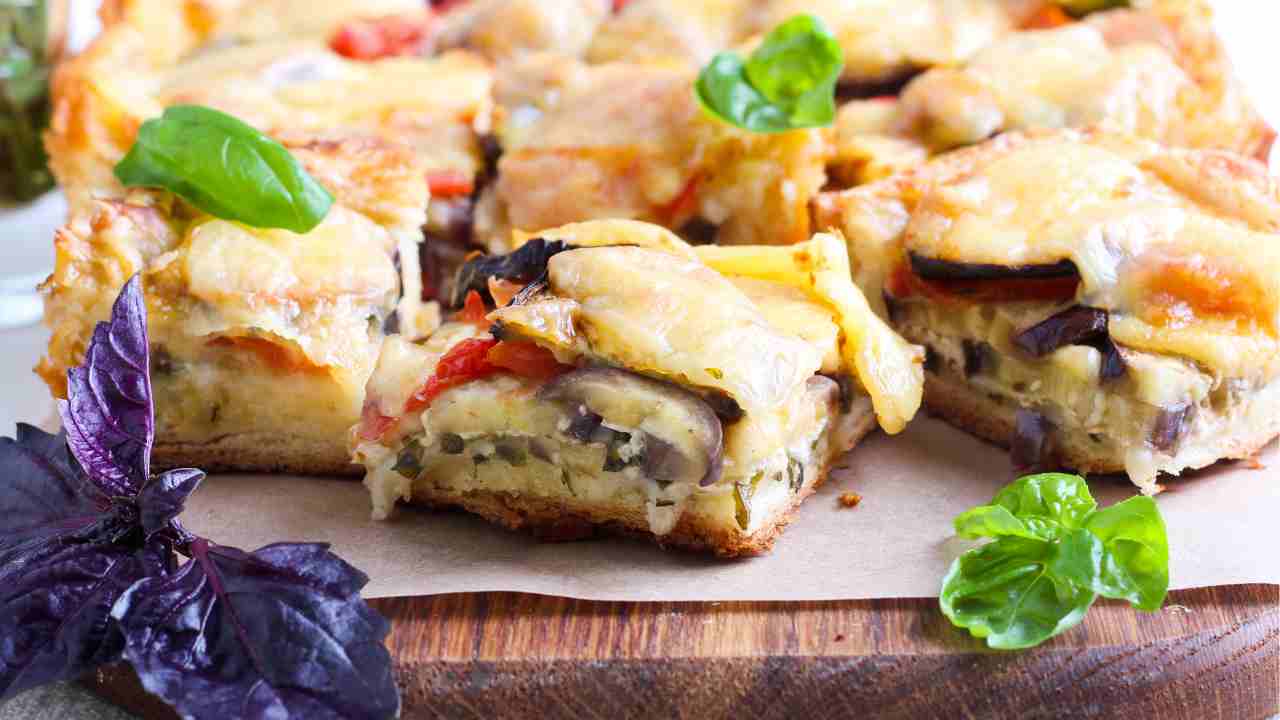 Pizza rustica all'ortolana Buttalapasta.it