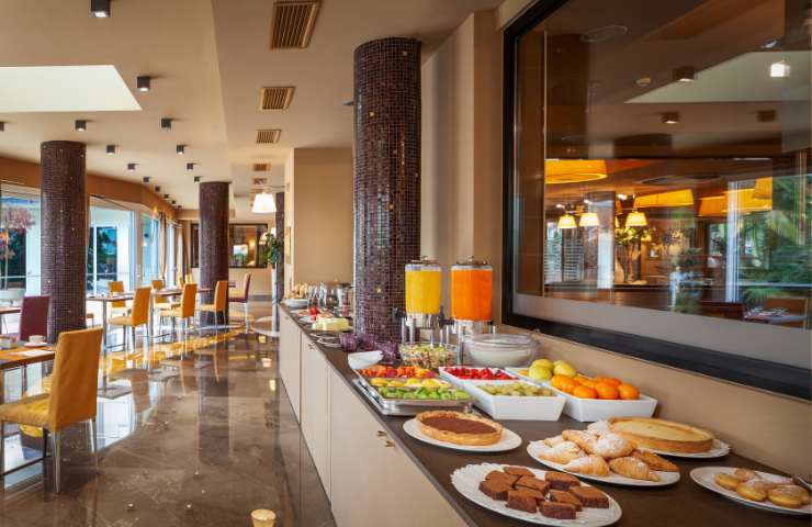 Buffet albergo